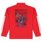 Red & Black Marvel Logo Tracksuit, 1, hi-res