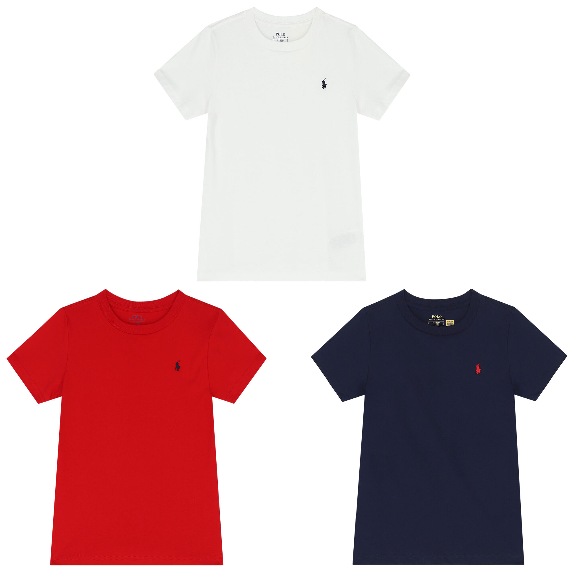 Boys white ralph lauren tshirt shop