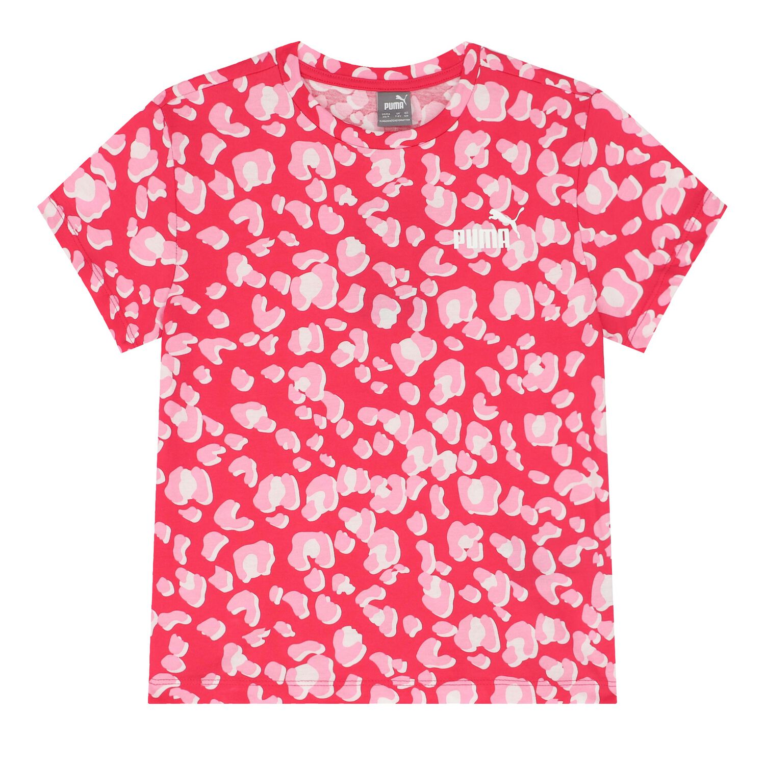 Girls Pink Logo T-Shirt, 1, hi-res