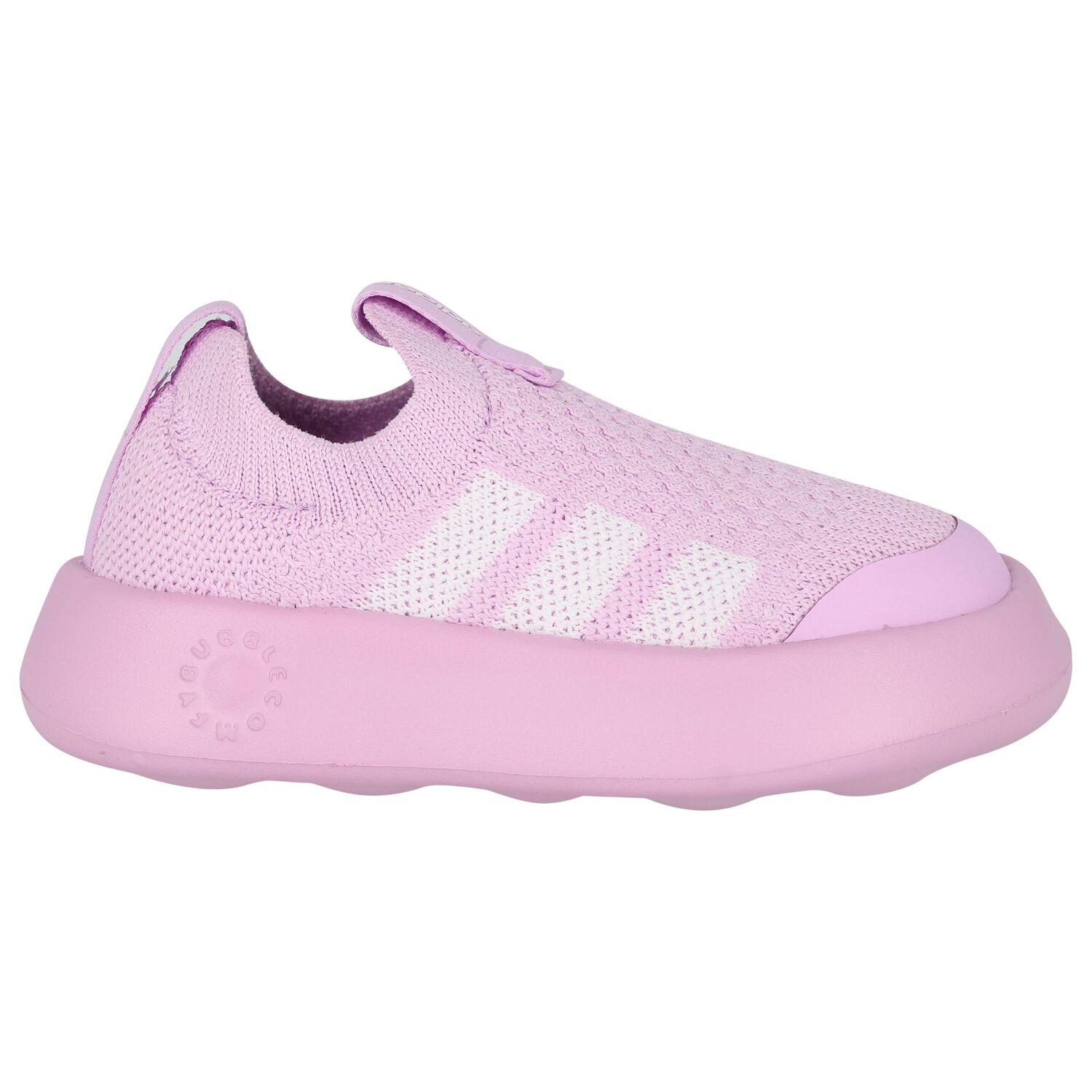 Girls Pink Logo Bubblecomfy Slip On  Trainers, 1, hi-res