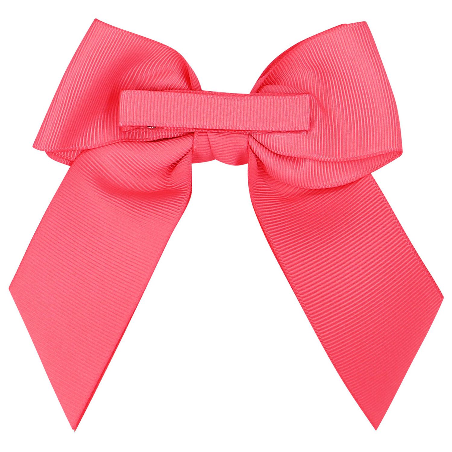 Girls Pink Bow Hairclip, 3, hi-res image number null
