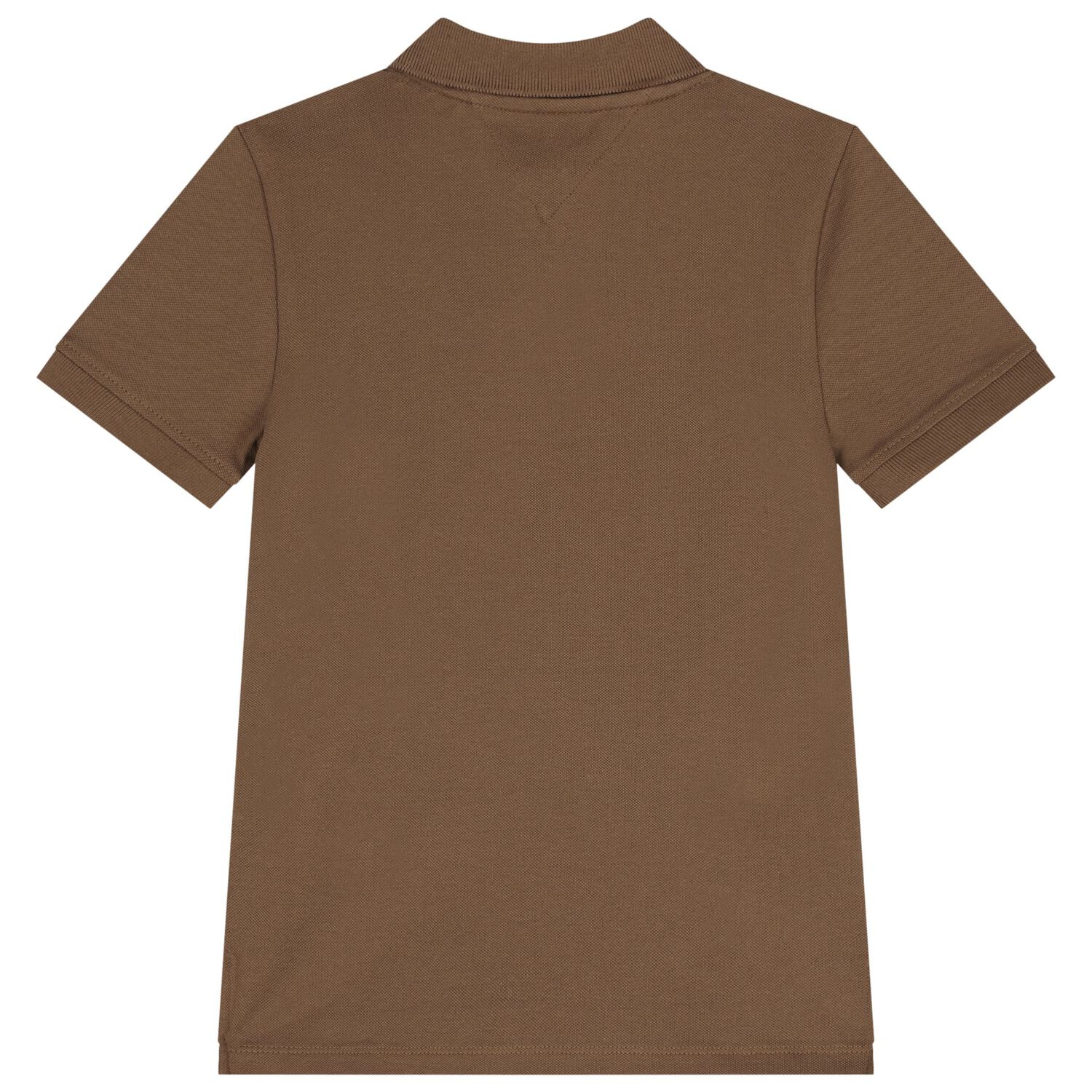 Boys Brown Logo Polo Shirt, 2, hi-res