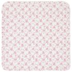 Baby Girls White & Pink Floral & Butterflies Blanket, 1, hi-res