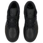 Black Air Jordan 1 Low Trainers, 1, hi-res