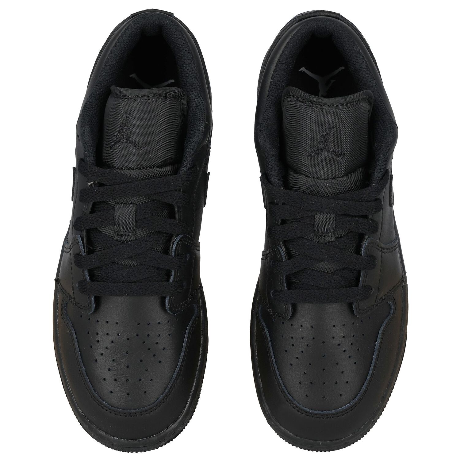Black Air Jordan 1 Low Trainers, 1, hi-res image number null