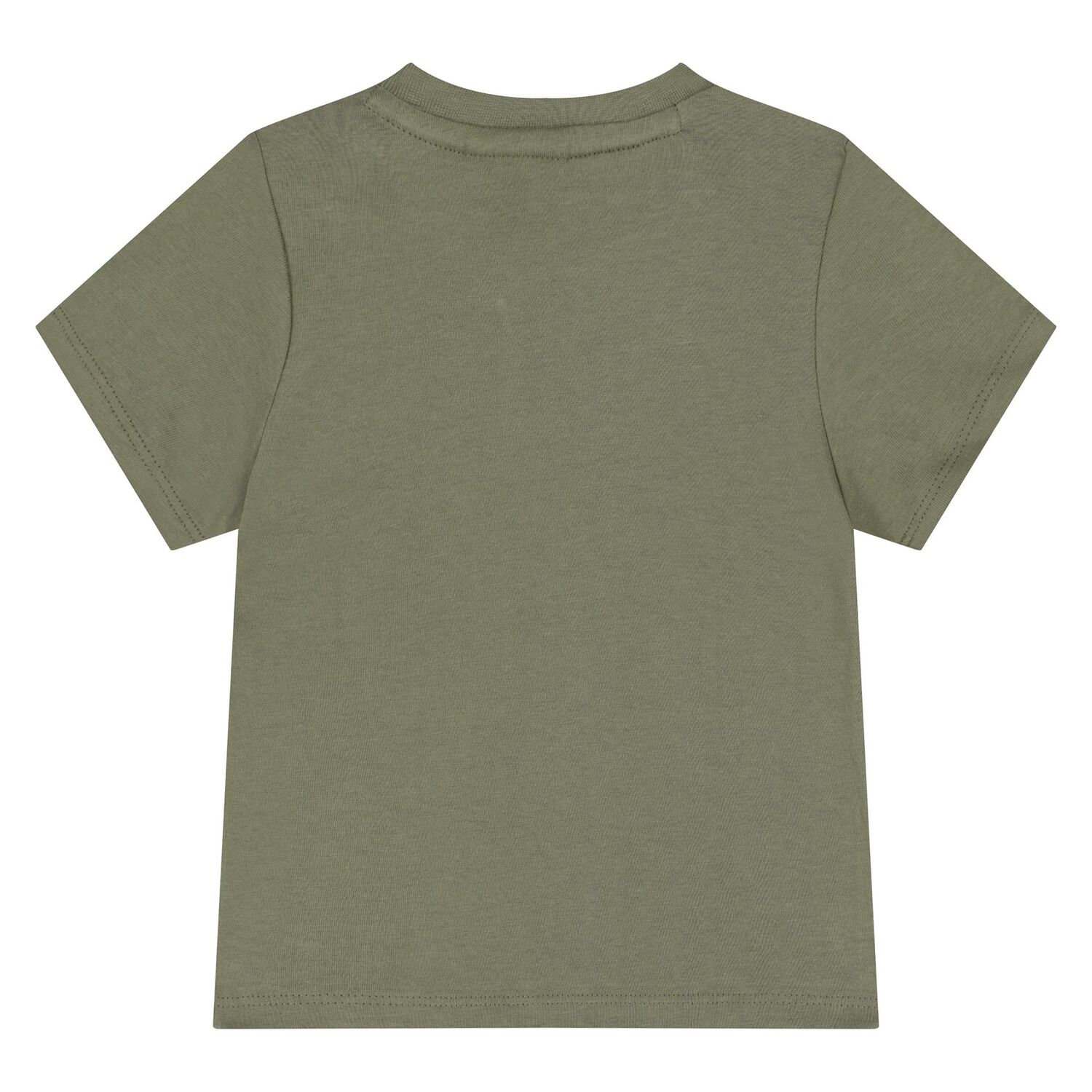 Younger Boys Green Logo T-Shirt, 2, hi-res