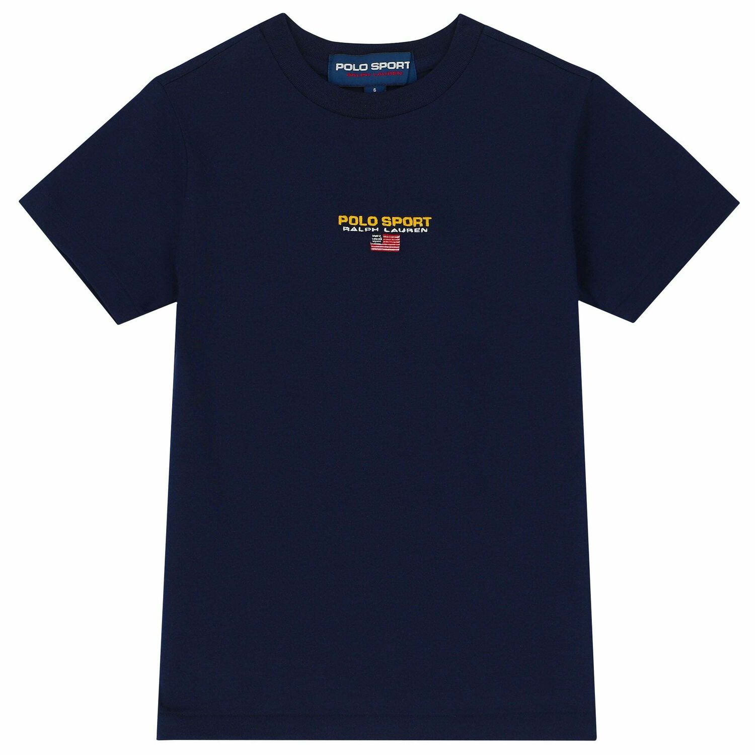 Boys Navy Logo T-Shirt, 2, hi-res