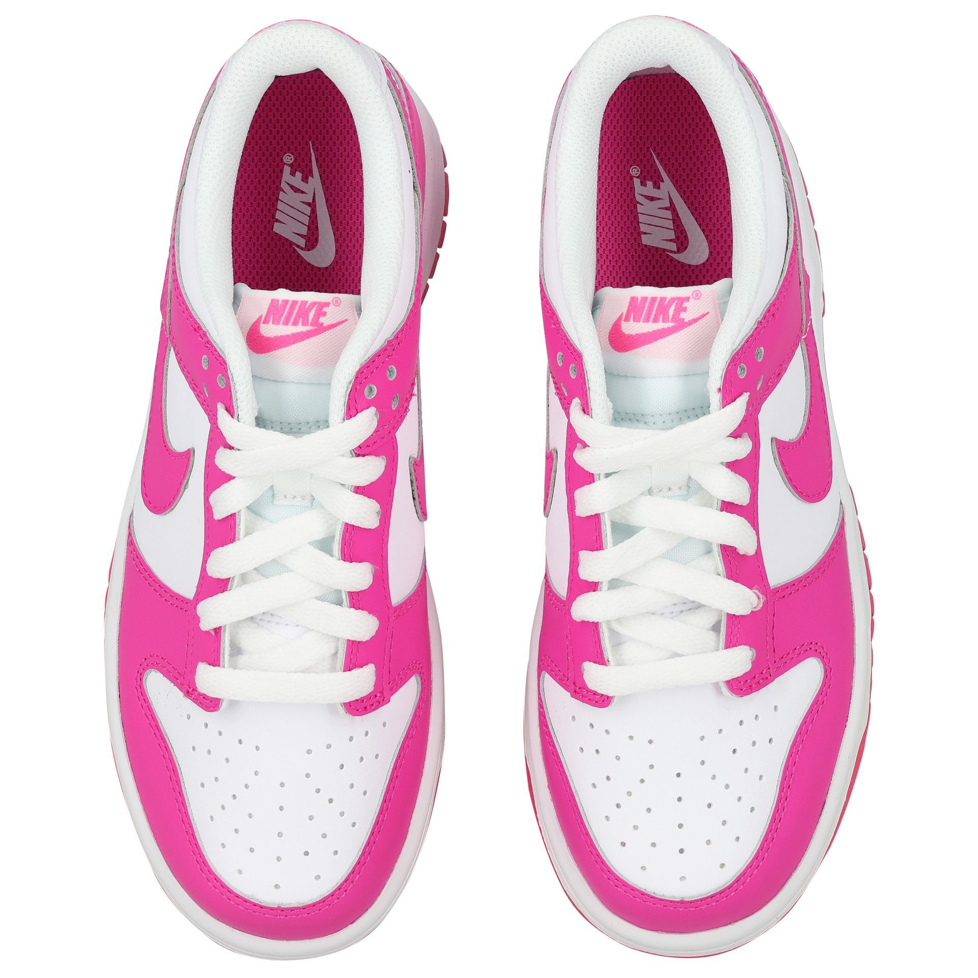 Nike white and pink deals