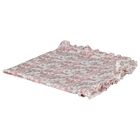 Baby Girls White & Pink Africa Blanket, 1, hi-res
