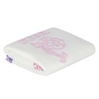 Baby Girls White Fontane Ruffled Blanket, 1, hi-res