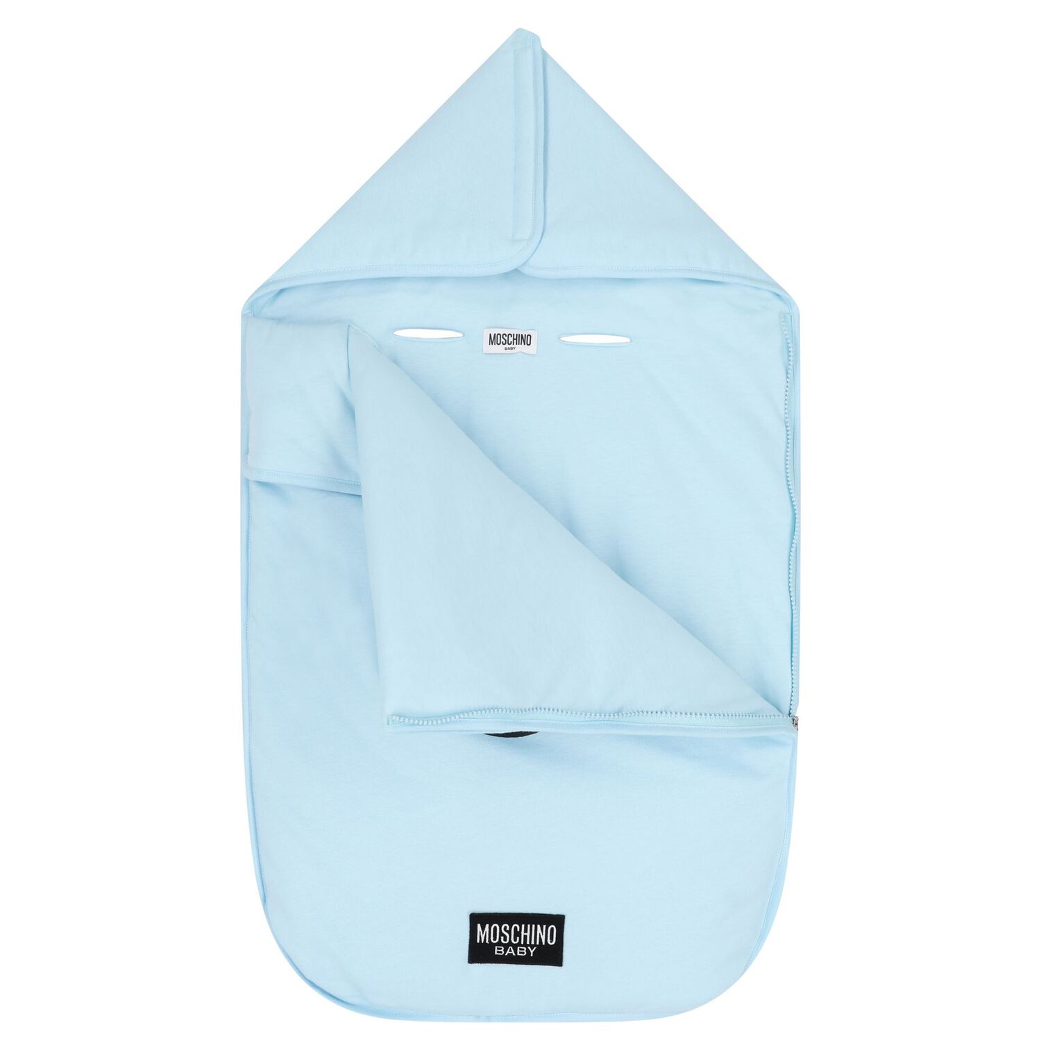 Blue Teddy Bear Logo Baby Nest, 2, hi-res