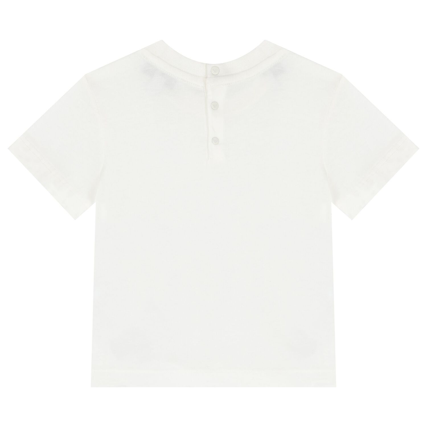 Younger Boys Navy Blue & White T-Shirt ( 3-Pack ), 1, hi-res