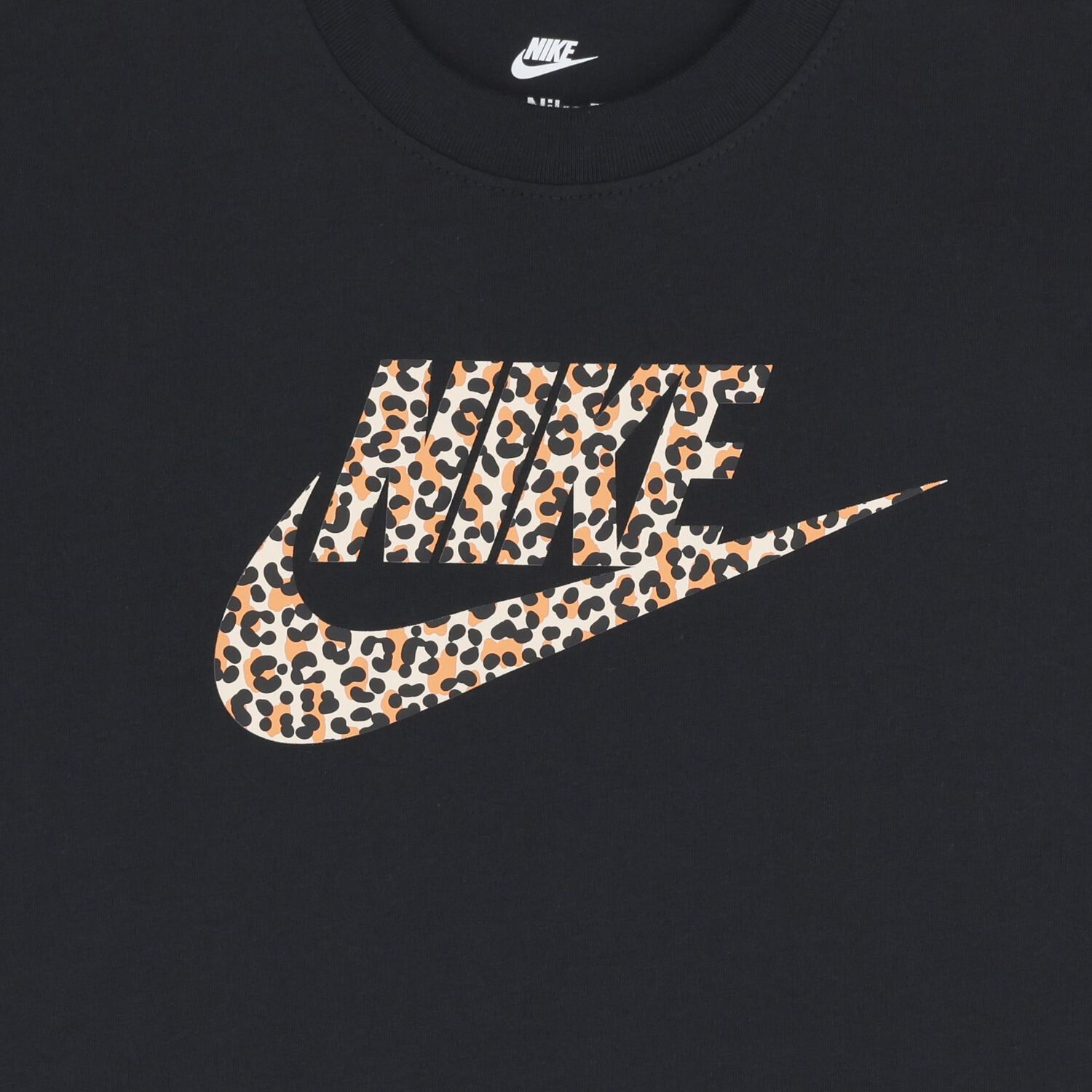 Girls Black Logo T-Shirt, 1, hi-res image number null