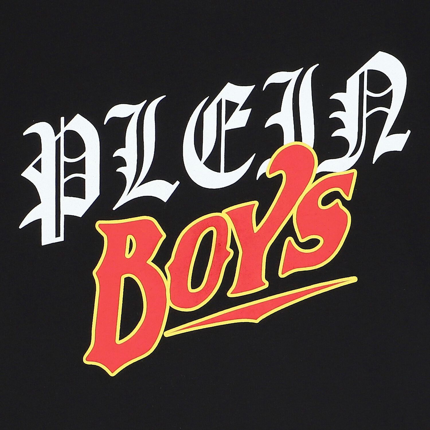 Boys Black Logo T-Shirt, 2, hi-res image number null
