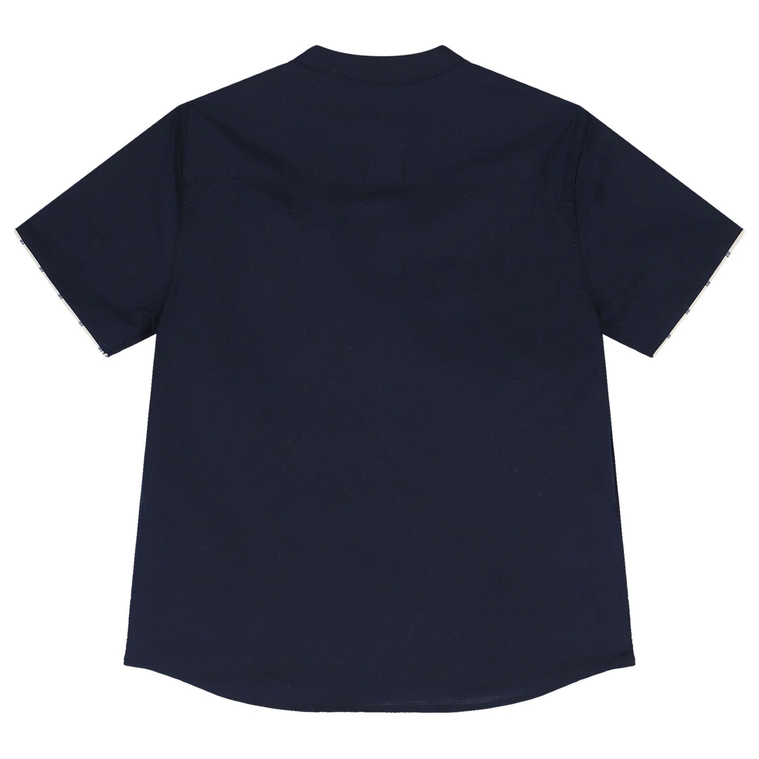 Boys Ivory & Navy Blue Striped Shorts Set, 2, hi-res image number null