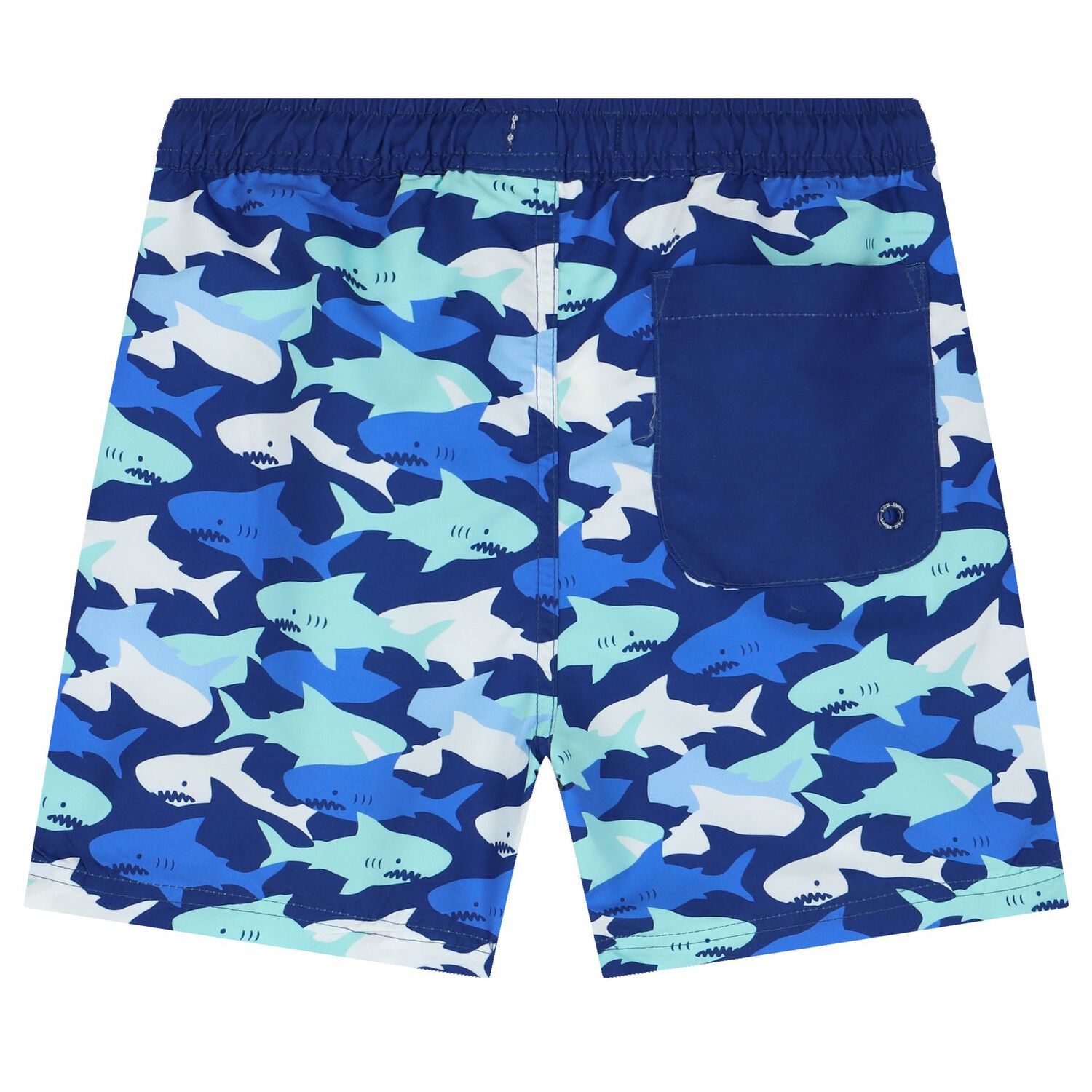 Boys Blue Swim Shorts, 1, hi-res image number null