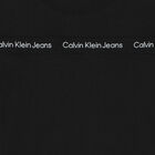 Boys Black Logo T-Shirt, 3, hi-res