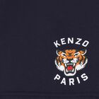 Boys Navy Blue Tiger Logo Shorts, 3, hi-res