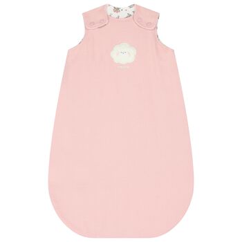 Baby Girls Pink Bunny Sleeping Bag