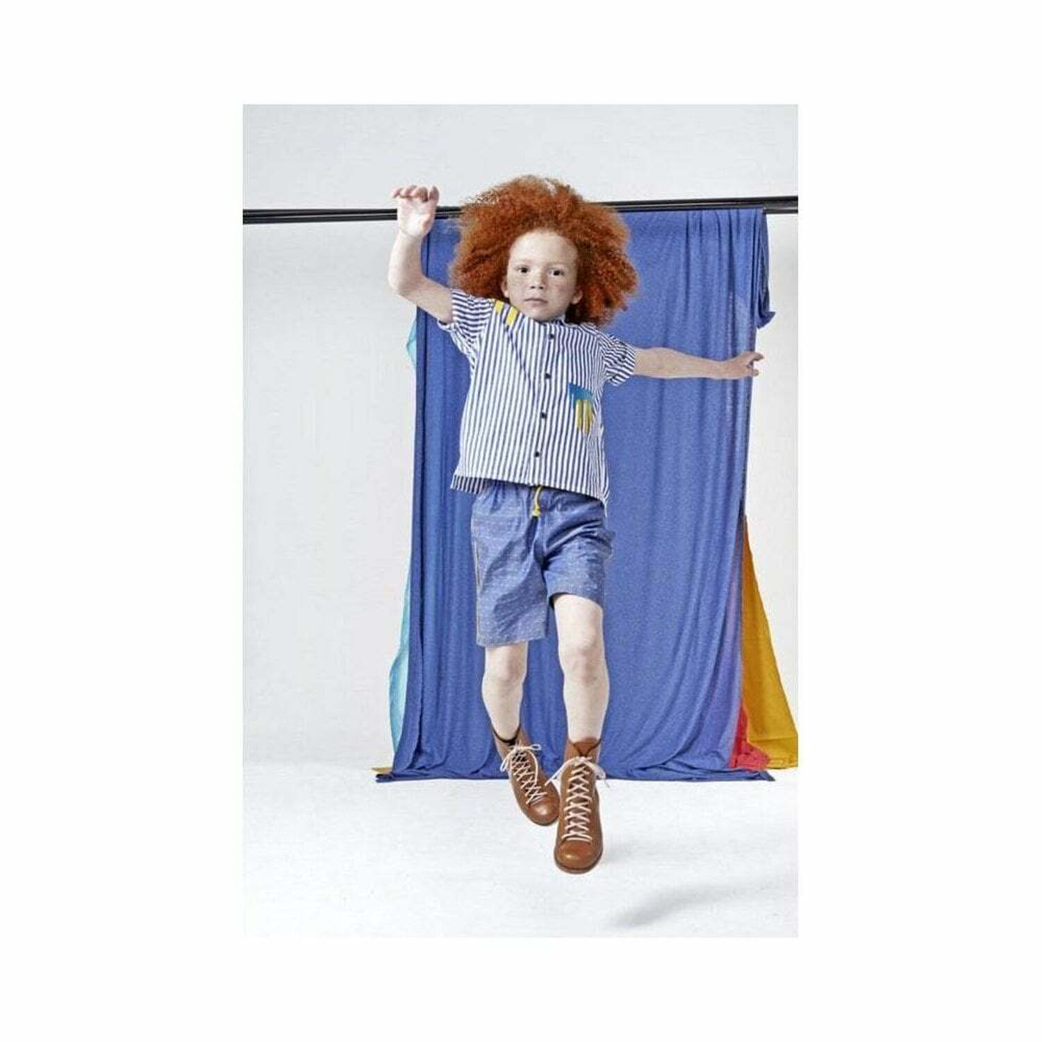 Boys Genco Navy Blue Shorts, 1, hi-res image number null