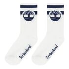 Baby Boys White Logo Socks ( 3 Pack ), 1, hi-res