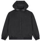 Boys Black Logo Padded Jacket, 1, hi-res