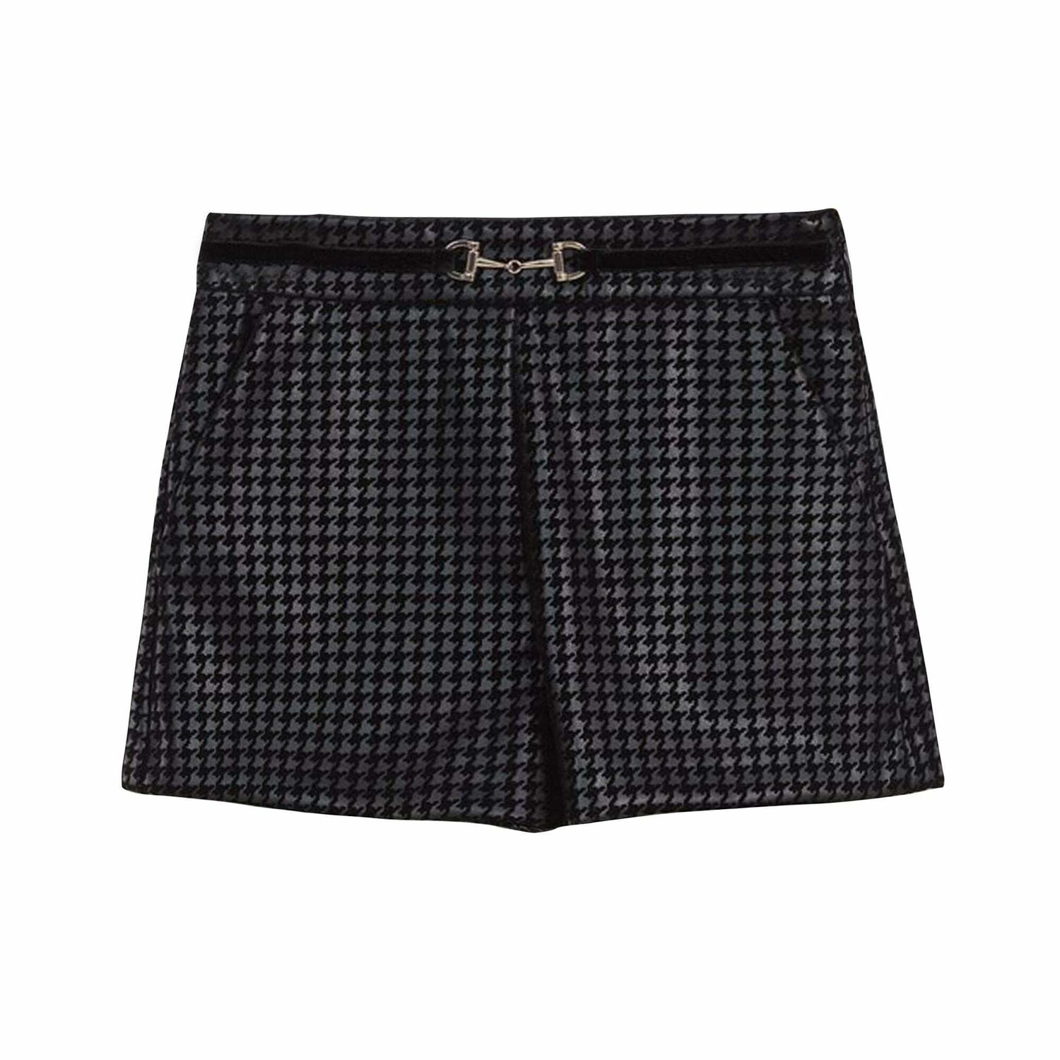 Girls Black Shorts, 1, hi-res image number null