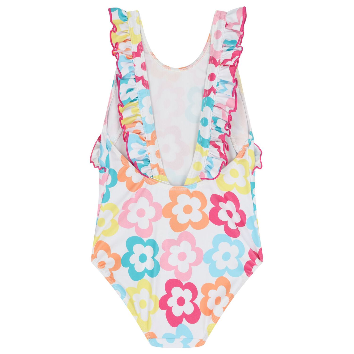 Girls Multi-Coloured Swimsuit, 1, hi-res