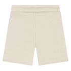 Younger Boys Beige Logo Shorts, 2, hi-res