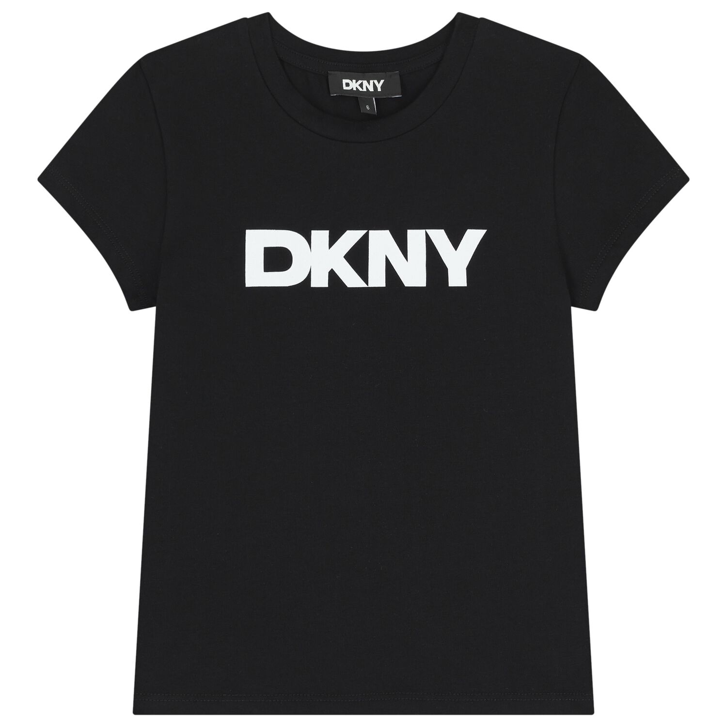 Girls Mini Me Black Logo T-Shirt, 1, hi-res