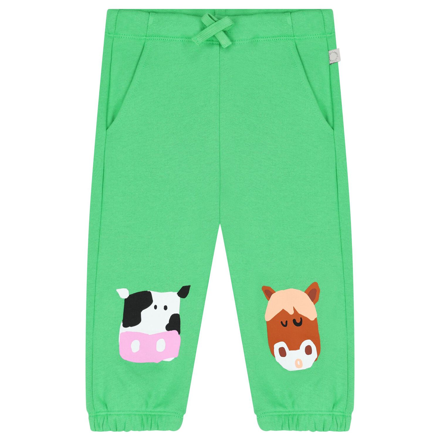 Younger Boys Green Animals Tracksuit, 1, hi-res image number null