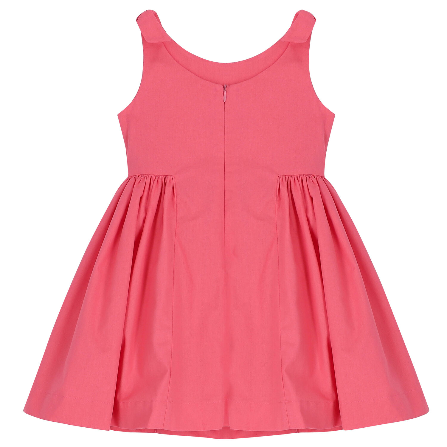 Girls Pink Floral Dress, 1, hi-res