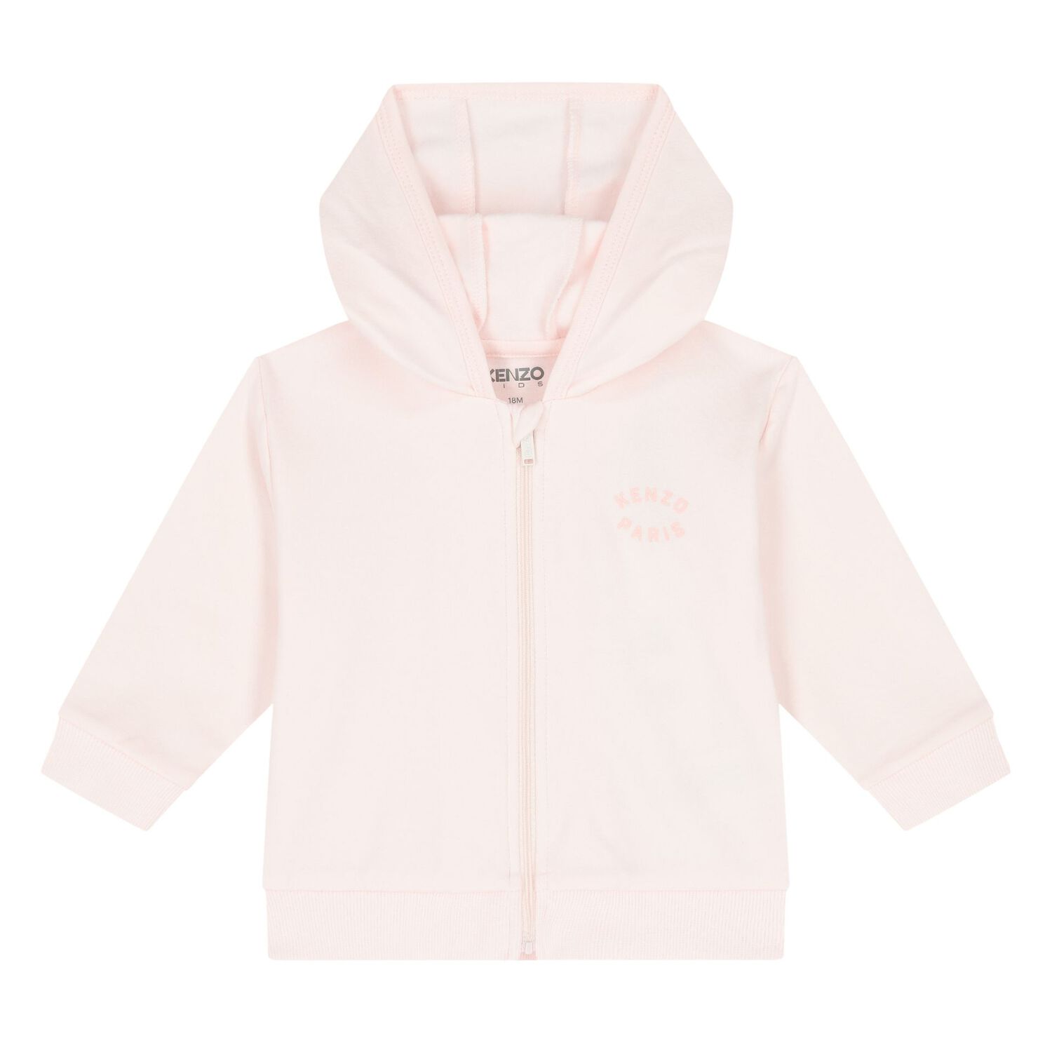 Girls Pink Elephant Baby Tracksuit Set, 1, hi-res