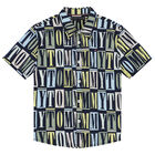 Boys Navy Blue Logo Shirt, 1, hi-res