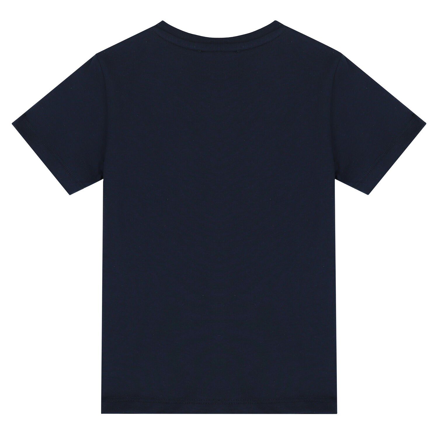 Younger Boys Navy Logo T-Shirt, 1, hi-res