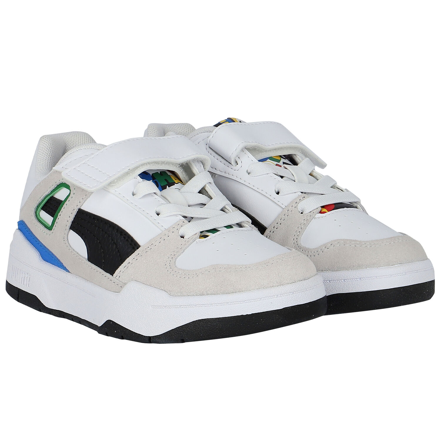 Boys White Slipstream Trash Talk AC PS Trainers, 1, hi-res
