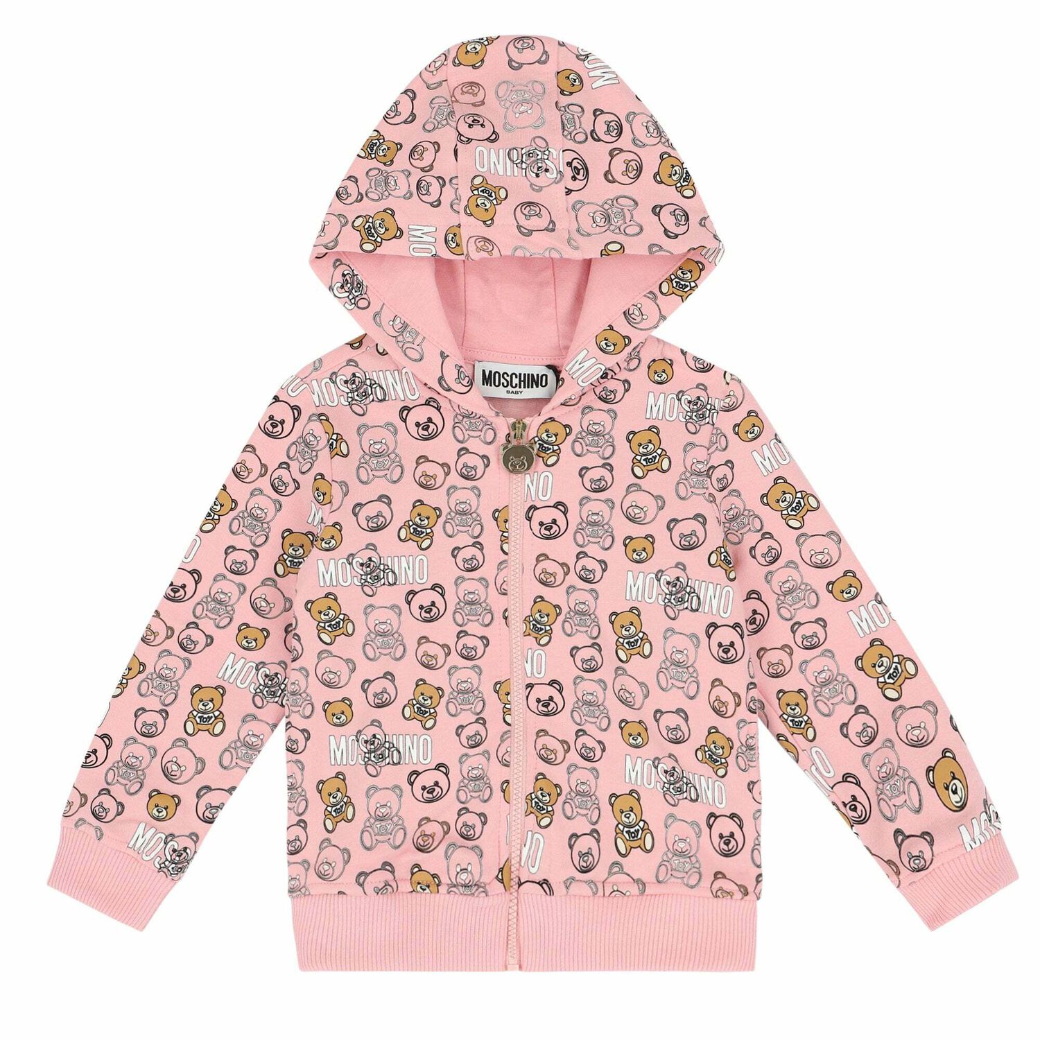 Pink Teddy Logo Tracksuit, 3, hi-res