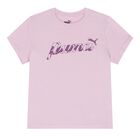 Girls Purple Logo Shorts Set, 1, hi-res