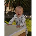 Ivory Bunny Babygrow, 1, hi-res