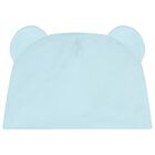 Blue Teddy Bear Logo Babygrow Gift Set , 3, hi-res