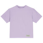 Oversized Purple Logo Softskin T-Shirt, 2, hi-res