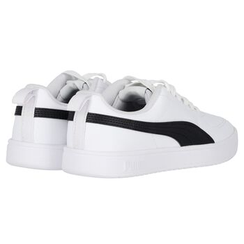 White & Black Rickie Trainers