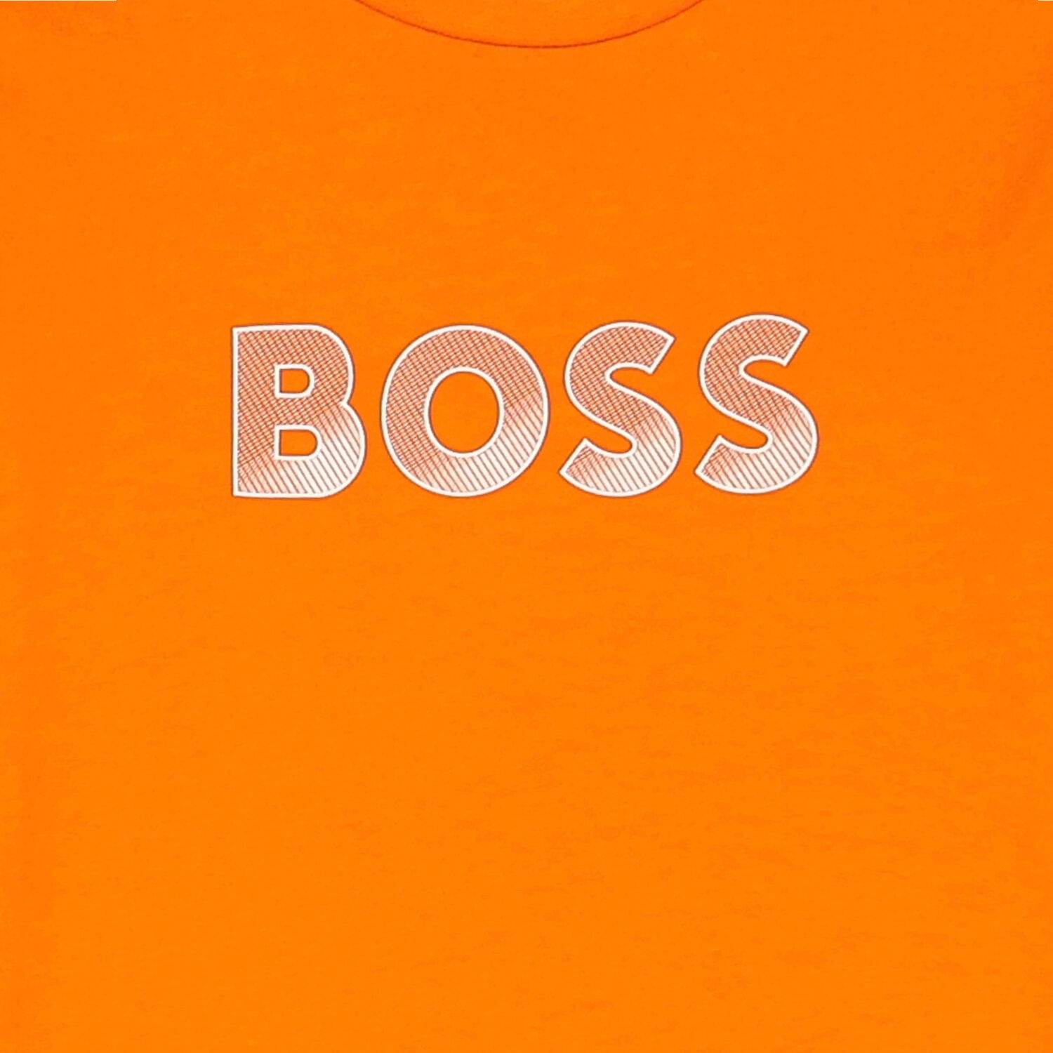 Boys Orange Logo T-Shirt, 3, hi-res
