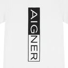 Boys White Logo T-Shirt, 4, hi-res