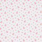 Baby Girls White & Pink Roses & Blooms Blanket, 1, hi-res