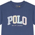 Boys Blue Logo T-Shirt, 1, hi-res