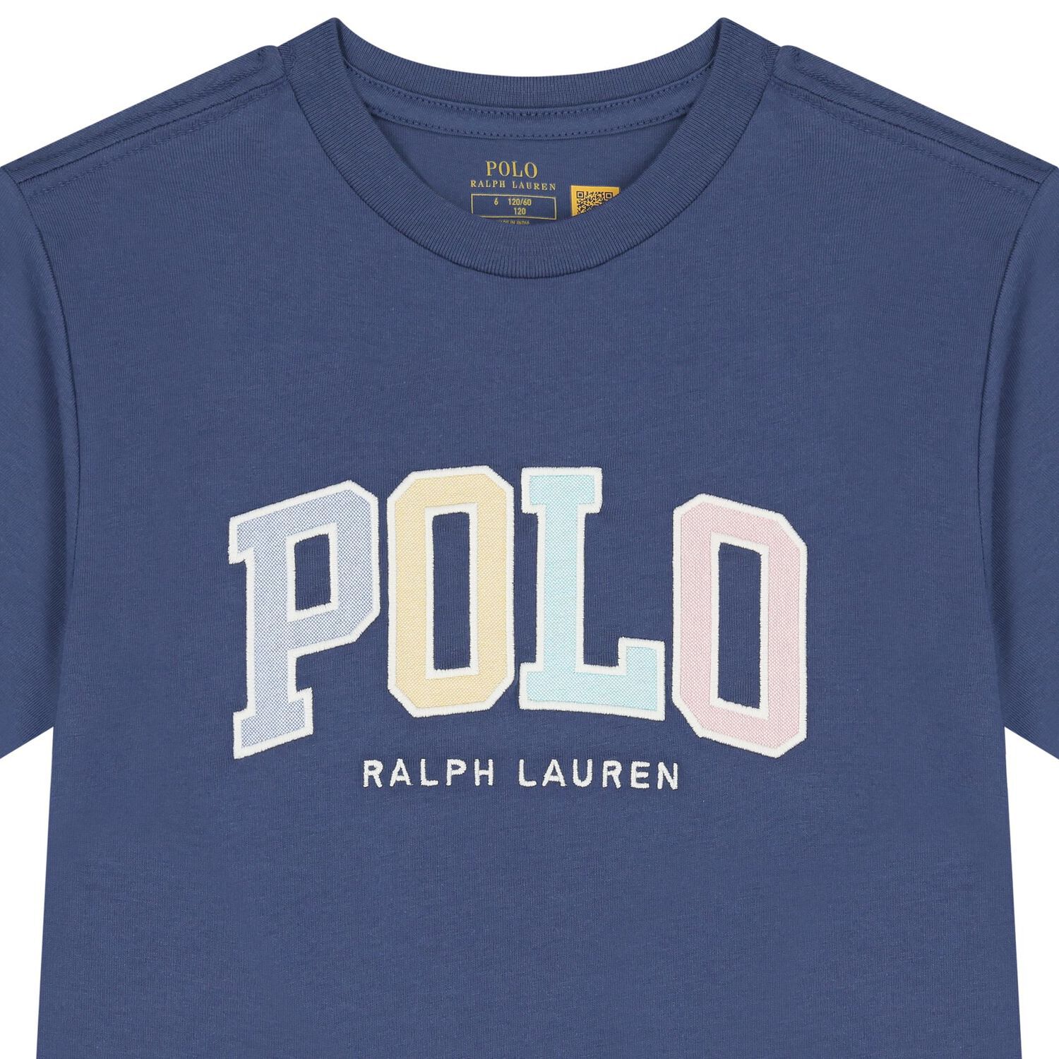 Boys Blue Logo T-Shirt, 1, hi-res