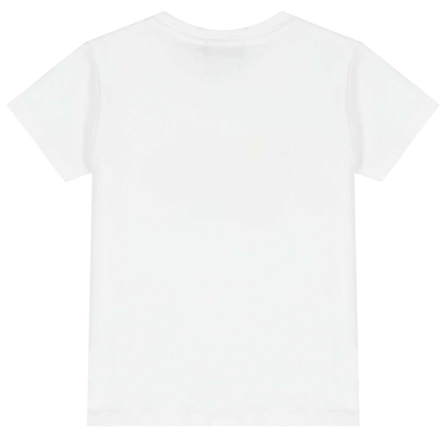 Girls White Logo T-Shirt, 1, hi-res
