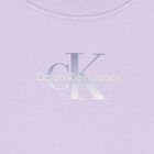 Girls Purple Logo Sweatshirt, 1, hi-res