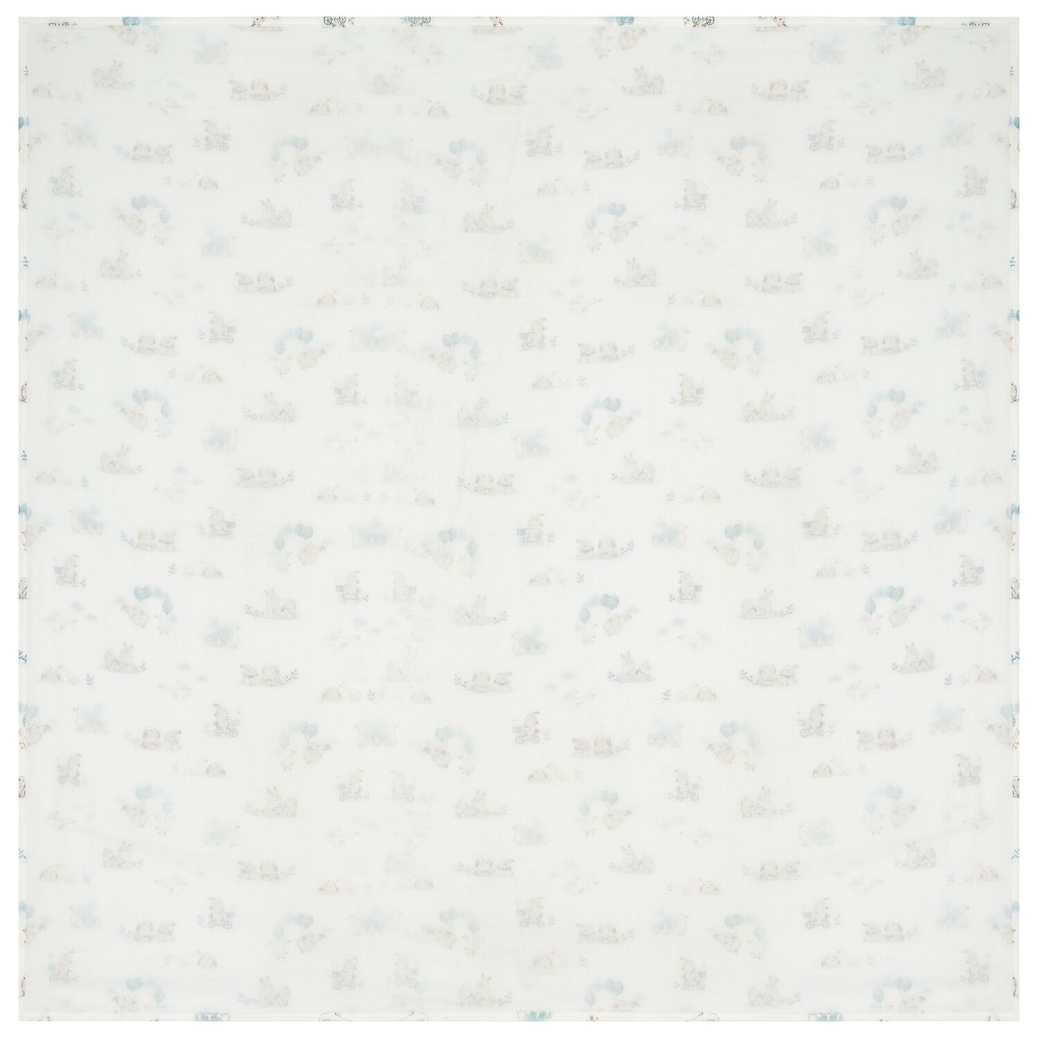 White Rabbit Baby Blanket, 2, hi-res